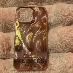 Paris Gold Phone Case iPhone 15 ProMax